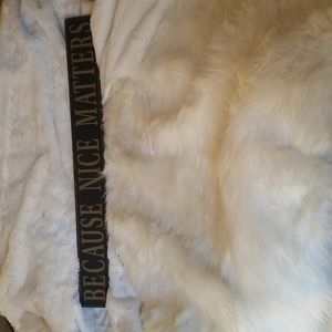 Because  Nice Matters wood sign in excellent condition